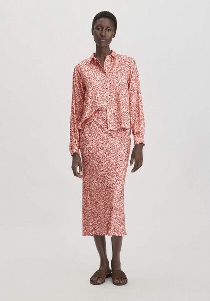 hessnatur Print Rock Midi Regular aus reiner LENZING ECOVERO Viskose