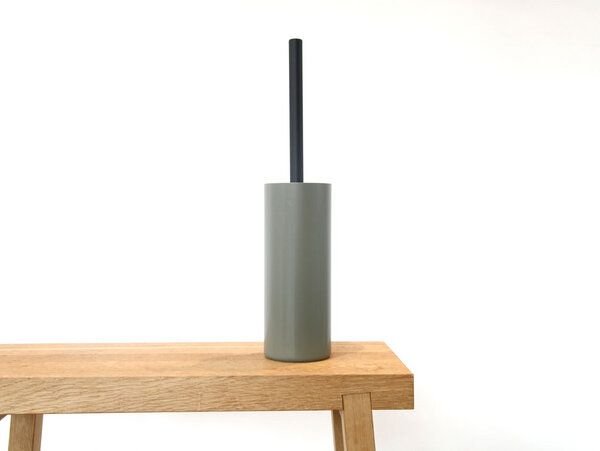 werkvoll by Lena Peter Upcycling WC-Bürste FIRE mit Edelstahlgriff
