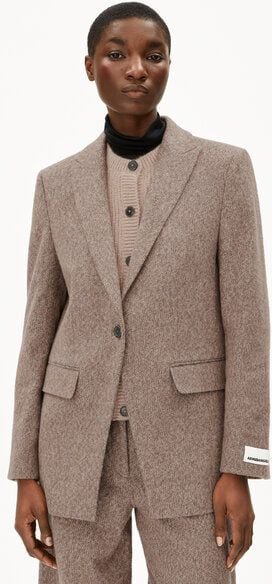 ARMEDANGELS MIKULAA TWEED Damen Blazer aus Bio-Baumwoll Mix