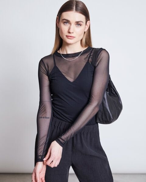 JAN N JUNE Mesh Longsleeve DORA