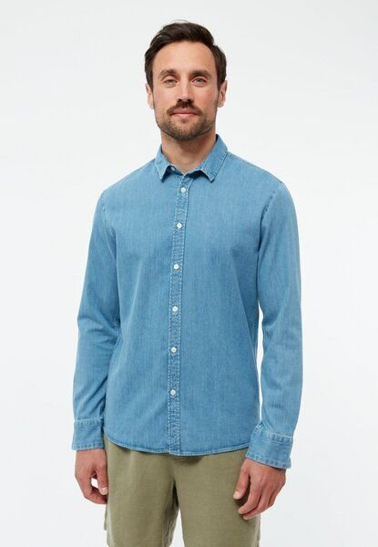 Givn Berlin Jeanshemd GBDEVIS regular aus Bio-Baumwolle - Light Blue (Denim)
