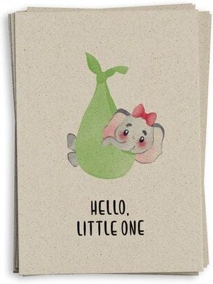 matabooks® A6 Grußkarte/Klappkarte aus nachhaltigem Graspapier