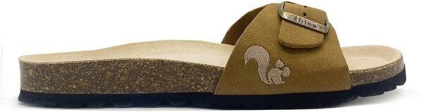 Vegane thies ® Eco Bio Strap Sandale aus rec. PET mit ergonomischem Fussbett