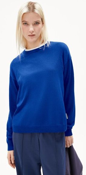 ARMEDANGELS LARUNAA Damen Pullover aus Bio-Baumwoll Mix