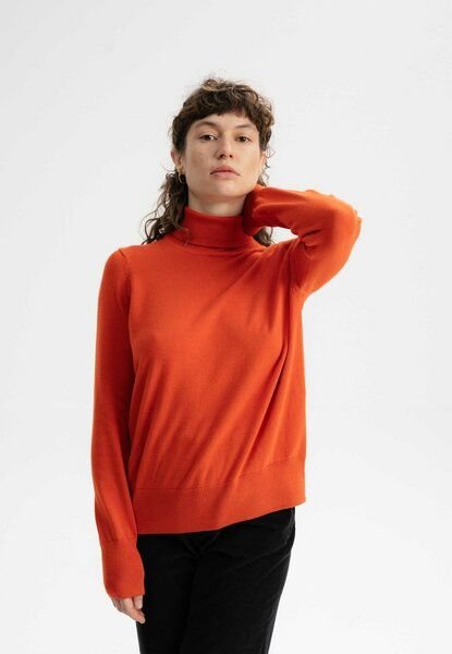 Feinstrick Rollkragenpullover MAYURA | von MELA | Fairtrade & GOTS zertifiziert