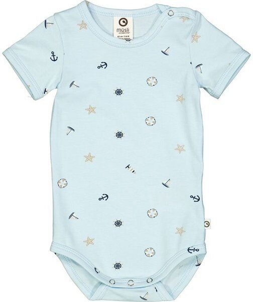 Fred's World by Green Cotton "Green Cotton" Body Kurzarm Maritim