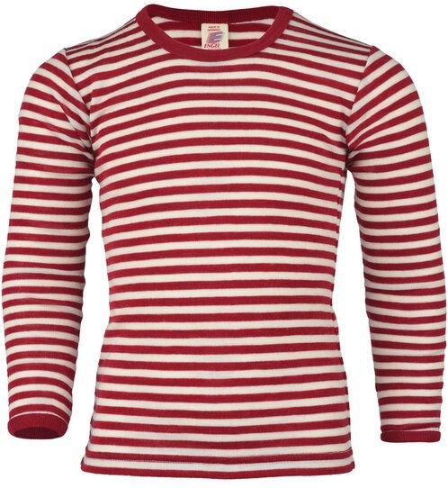 Engel natur Kinder Unterhemd Langarm Schurwolle kbT