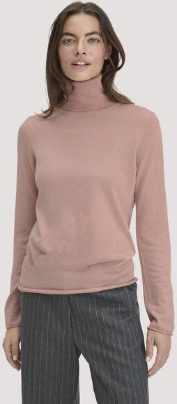 hessnatur Strick Rollkragen Pullover Slim aus reiner Bio-Merinowolle