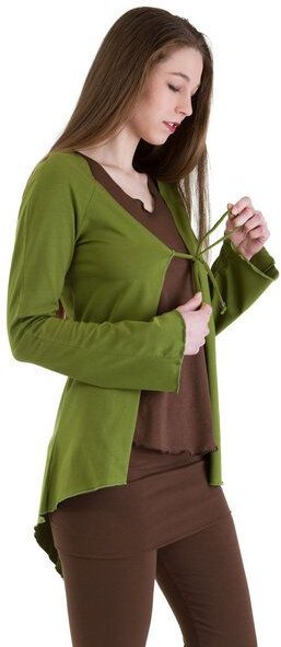 Ajna Langarmshirt / Jacke Loona grün