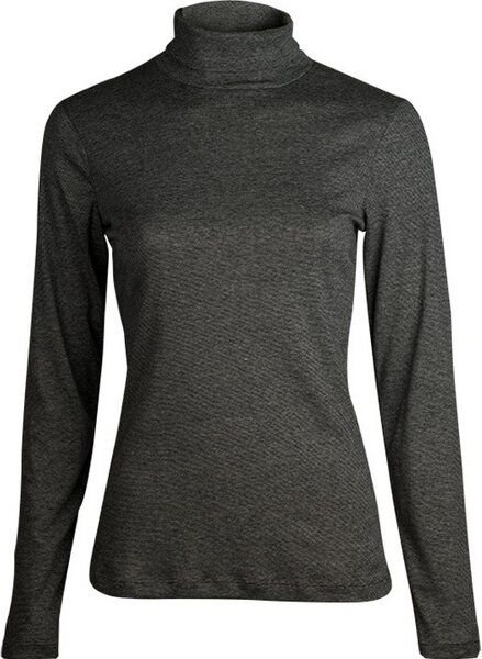 Alma & Lovis Rollkragenshirt aus Bio-Baumwoll-Jersey | Melange Rolli