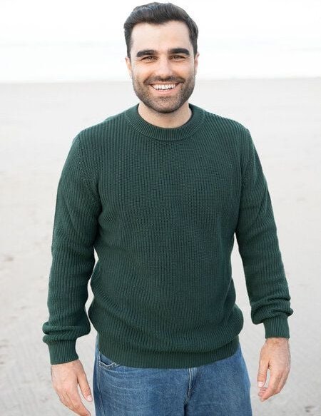 FUXBAU 4Seasons Männer Strickpullover