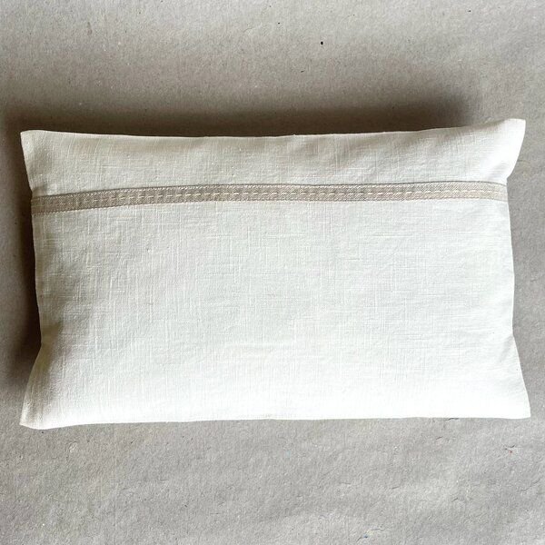 Gipfelrausch Zirben- Einschlafkissen Leinen, mit verschiedenen Inhalten