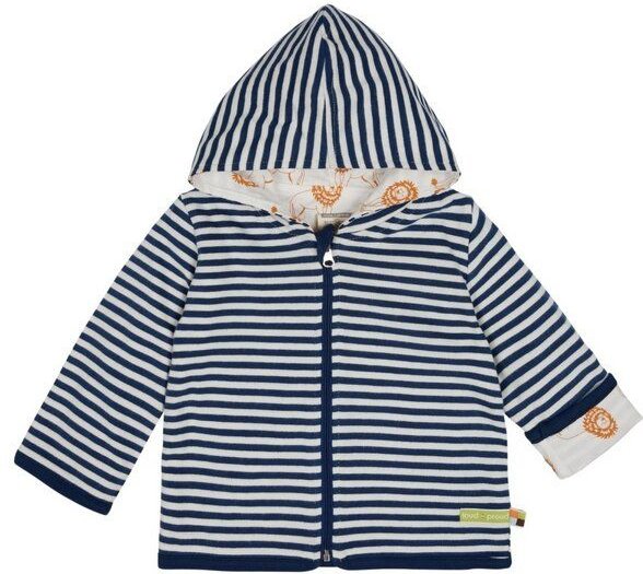 loud + proud Wendejacke mit Kapuze Löwe, GOTS-zertifiziert