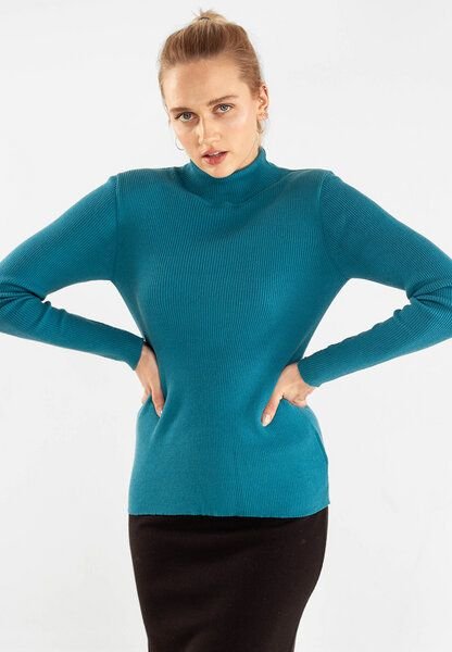 Alma & Lovis Rollkragen-Pullover aus Bio-Baumwolle | Rolli