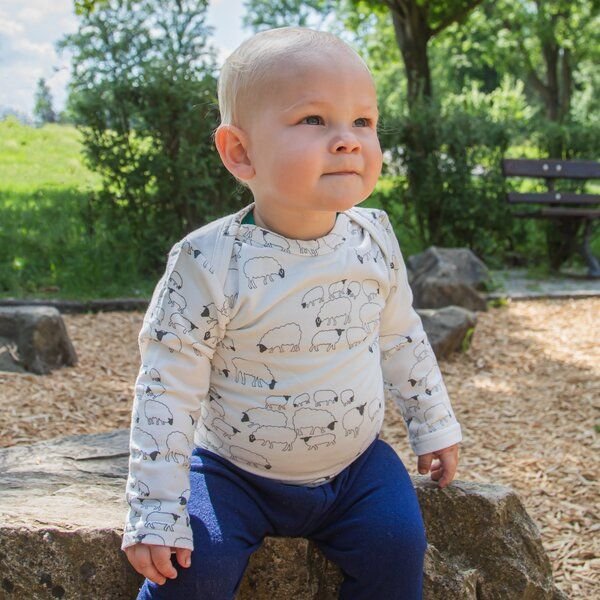 Kokon Zwo Baby Langarmshirt 100% Baumwolle (kbA)