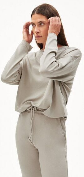 ARMEDANGELS MAAILAA - Damen Sweatshirt Loose Fit aus TENCEL Lyocell Mix