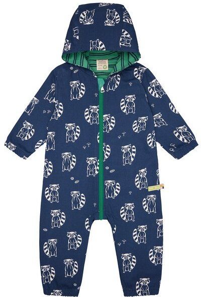 loud + proud Babys & Kinder Wasserabweisender Overall mit Druck, GOTS-zertifiziert