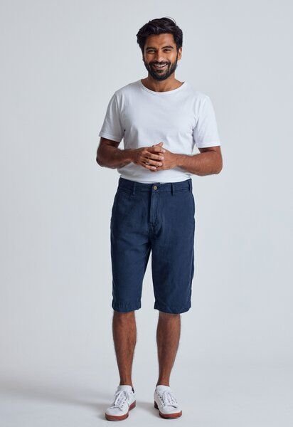 Flax and Loom Leinen Shorts Modell: Bird