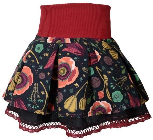 liebewicht Faltenrock Rock'On "Juwelenwäldchen"