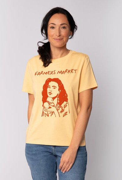 watapparel T-Shirt Frauen Farmers market