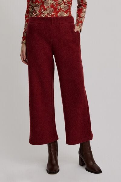 TRANQUILLO Hose aus reinem Wollfleece (W25G170)