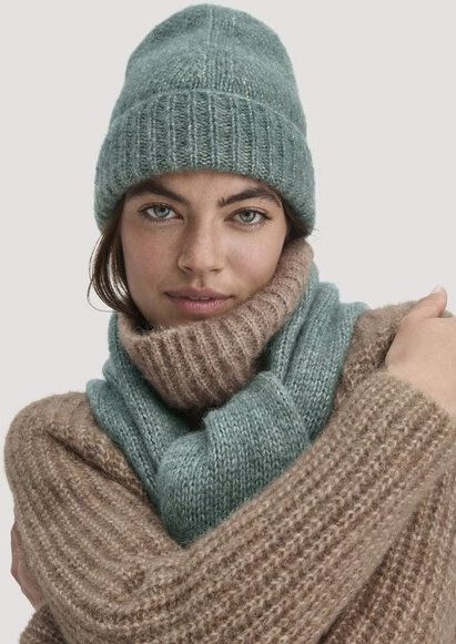 hessnatur Mütze aus Alpaka mit Bio-Pima-Baumwolle