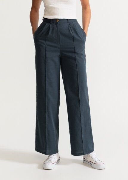 De IONESCU Die elegante Hose „Figa“ aus 100 % Bio-Baumwolle, gerades Bein