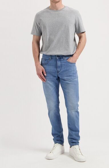 MUD Jeans Rick Mid Slim - Old Stone