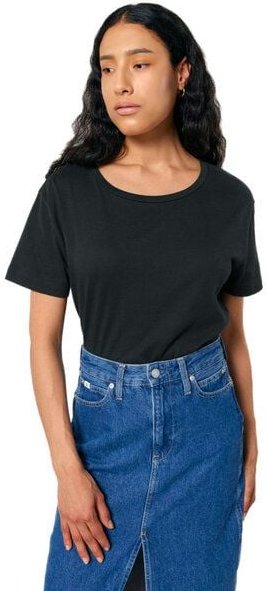 YTWOO Damen-Scoop-Neck-T-Shirt aus Bio-Baumwolle