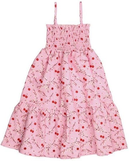 Walkiddy Cherries and Blossoms-Strap Dress