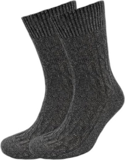 Thumbnail - BLS Organic 2er Pack Jaquard Design GOTS zertifizierte Bio-wolle Damen Socken