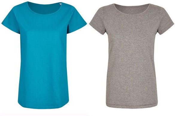 Brandless Basic Bio T-Shirt (ladies) Doublepack GOTS