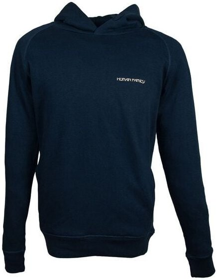 Human Family Hoodie Men "Unbent Basic" in navy