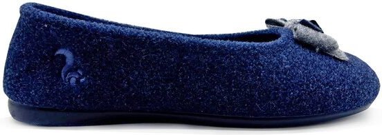 Veganer Hausschuh "thies ® Eco Bow Ballerina" aus recycelten PES, fair produziert