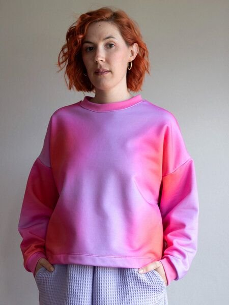 Ecostories Oversized Sweatshirt Glow