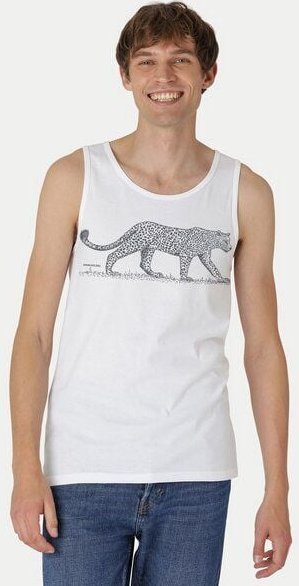 Peaces.bio - handbedruckte Biomode Bio-Herren-Tank Top Leopard