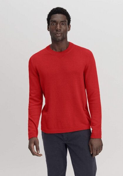 hessnatur Pullover Regular aus reiner Bio-Baumwolle mit Bio-Merinowolle