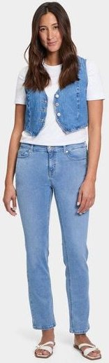 FUTURE:PEOPLE. 05:02 STRAIGHT FIT - MID WAIST- Damen Jeans aus leichtem Stretch-Denim aus Bio-Baumwoll/ Tencel-Mix (3050...