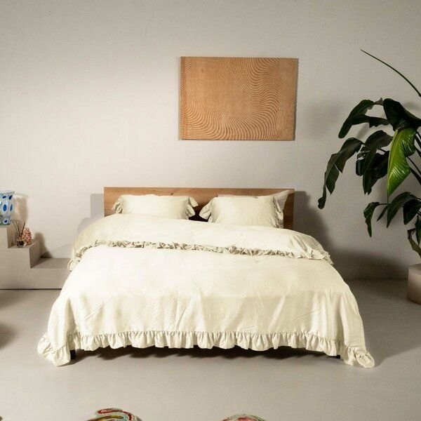 Kayori Bettwäsche Oda aus Baumwollsatin
