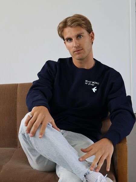 Kultgut PRE-Order Artdesign Sweatpullover / Heavy Wings Of Peace