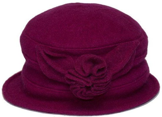 Silkroad - Diggers Garden SILKROAD Cloche Damenhut ANNA - Hut aus 100% Wolle - 20er Jahre Stil