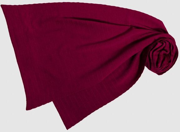 LANARTO slow fashion Schal Uni einfarbig gestrickt aus mulesingfreier Merinowolle