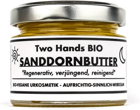 Two Hands BIO Sanddornbutter aus Bio-Sanddorn & Bio-Sheabutter - Bio Vegan