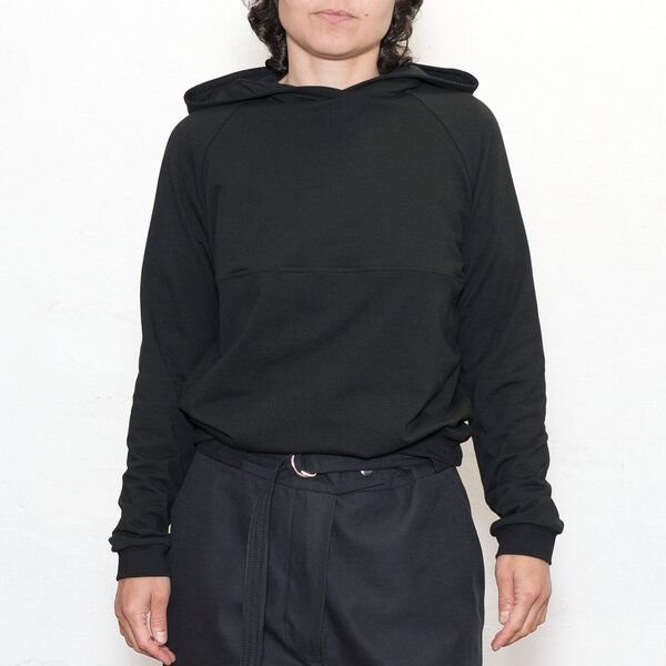 KOLO Berlin Hoodie Jas aus Bio-Baumwolle - schwarz - unisex