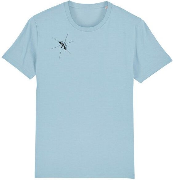 Spangeltangel T-Shirt "Schnake", Männershirt, Herrenshirt, bedruckt, Siebdruck, T-Shirt, Bio-Baumwolle