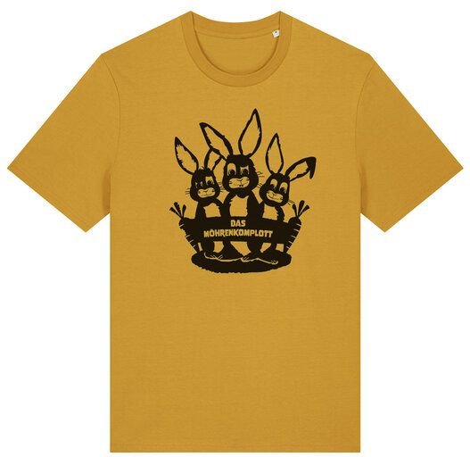 päfjes Das Hasen Möhrenkomplott - Fair Wear Männer/Unisex T-Shirt
