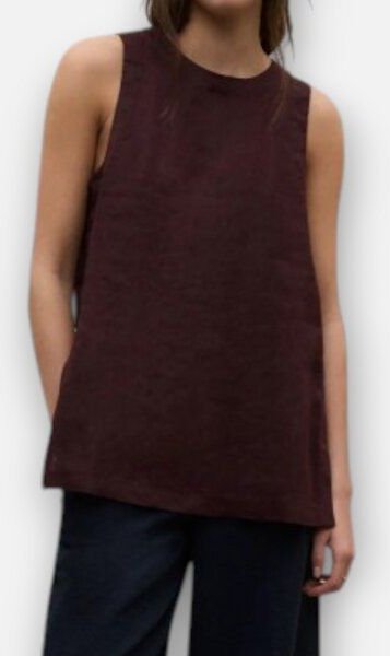 ECOALF ärmelloses Shirt / Top aus 100 % Leinen