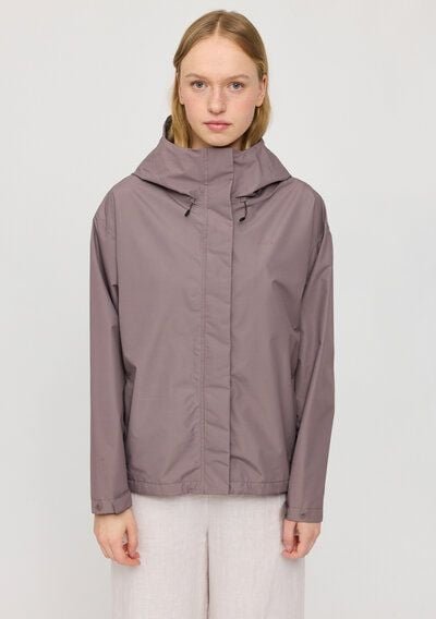 Mazine leichte Regenjacke aus recykeltem Plastik