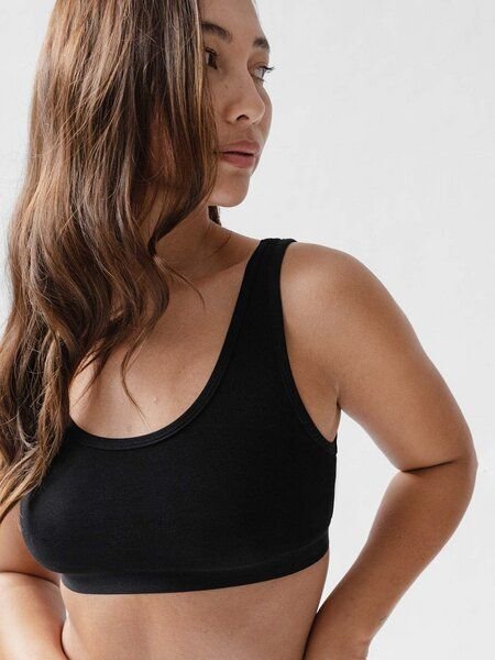 erlich textil Vera bügelloses Bustier aus Bio-Baumwolle, made in Europe