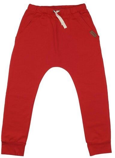 Kinder Jogginghose GOTS zertifiziert Bio-Baumwolle, Rostrot, Walkiddy